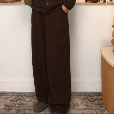 双面双穿羊毛醋酸裤YA239289 L裤长103