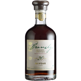 20年陈酿西班牙原瓶进口雪莉白兰地700ML高度洋酒烈酒带礼盒装