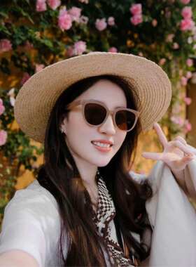 太阳眼镜女款方形防紫外线墨镜