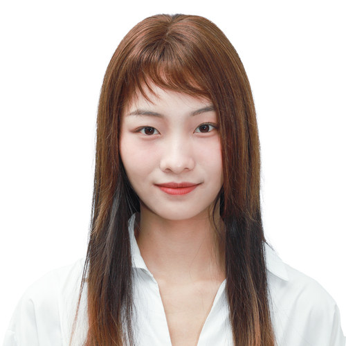 真人发丝手织头顶刘海补发片