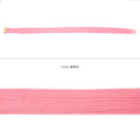 Delicate wig, women's color bar, straight hair bar, one-piece color seamless hair extension, gradient color simulated hair thumbnail 3