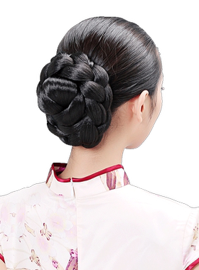 娇滴滴假发女盘发器新娘发髻发包