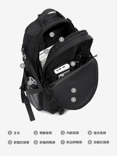 Рюкзак, вместительный и большой ранец для школьников, ноутбук для путешествий, подходит для студента