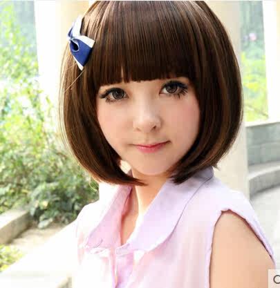 Perruque cheveux raides Court - Ref 2612380 Image 4