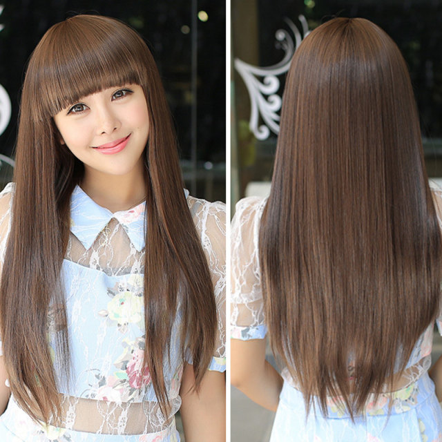 Perruque Long cheveux raides - Ref 2609958 Image 5