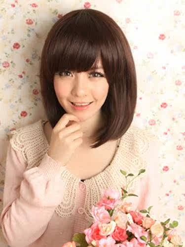 Perruque cheveux raides Court - Ref 2612378 Image 5