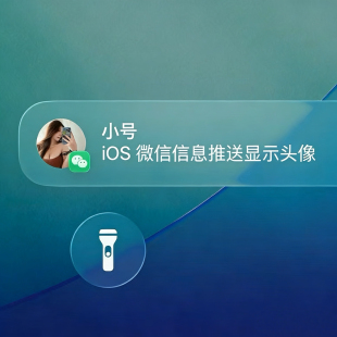 可录屏上号 代开显示头像功能 iPhone 微信通知消息显示头像强开