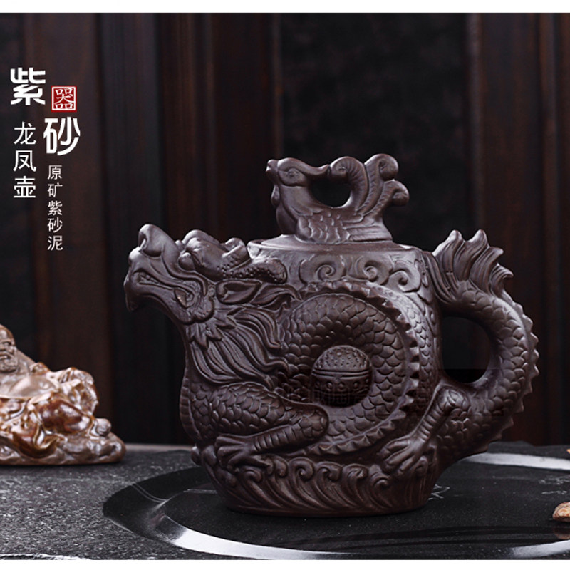 紫砂宜兴朱泥功夫陶瓷茶具
