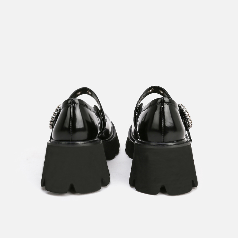 玛丽珍鞋女日系复古厚