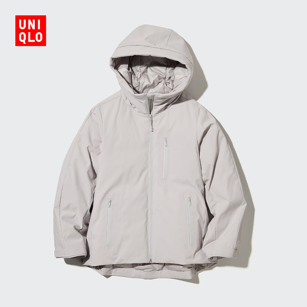 UNIQLO 优衣库 灵动智暖优衣库女装高性能复合连帽外套(户外)453722