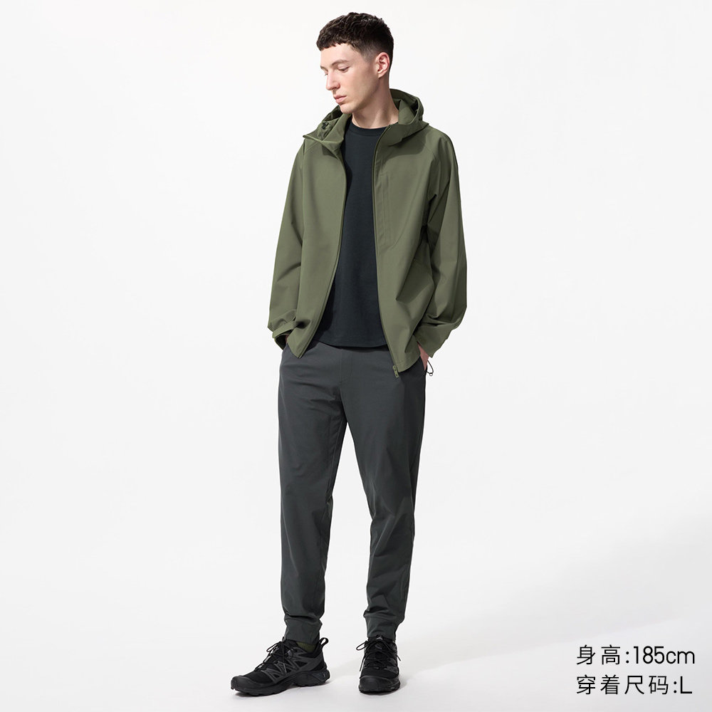 thumbnail for High-Elasticity Sports Pants Dry-Ex Quick-Dry Regular Style Uniqlo Men's and Women's Sports Joggers Lightweight 485744