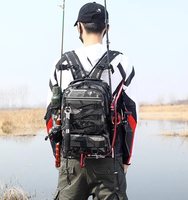 双肩路亚包渔之君自己生产