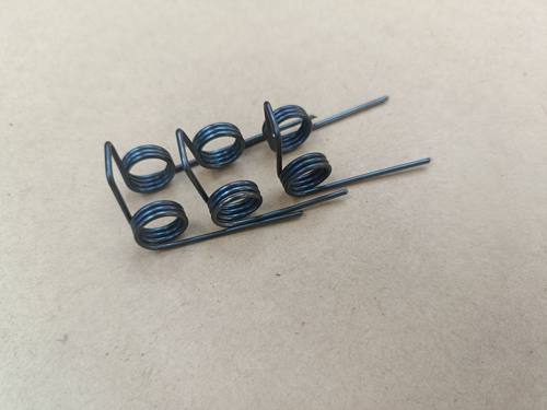 双扭簧定制大小不锈钢锰钢扭簧强力回位弹簧线径0.8/1/1.2/1.5/2