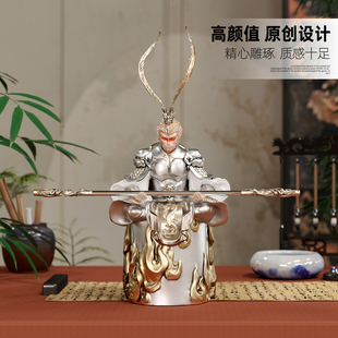 齐天大圣孙悟空摆件斗战神佛手办高级感客厅玄关桌面办公室装饰品