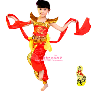 六一儿童演出服装民族舞蹈服装女古典舞服装幼儿舞台比赛表演服