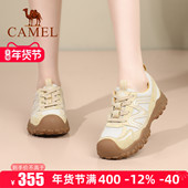 女运动户外登山徒步休闲鞋 Camel 新款 厚底丑萌鞋 骆驼女鞋 2026春季