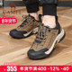 骆驼男鞋 鞋 2025春秋季 Camel 新款 防撞止滑透气工装 户外徒步登山鞋