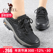 骆驼男鞋 户外休闲鞋 25秋季 系带牛皮运动鞋 Camel 爸爸单鞋 款 男士 子