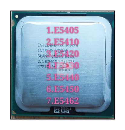 771针cpu E5450 E5440E5430 5420 5410 5405 E5462四核正式版散片