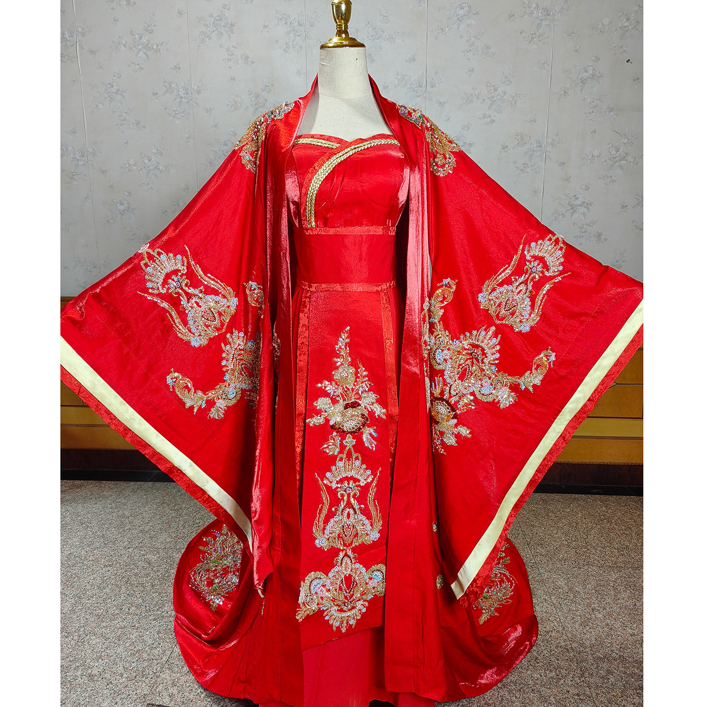 唐制汉服套装中国风舞台演出服