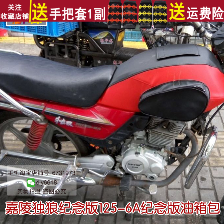 定制摩托车保护罩 适用于嘉陵独狼纪念版125-6a油箱包 防雨防晒套