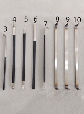 宜兴紫砂专用工具白钢刀挖盖刀车刀做壶做陶艺用品