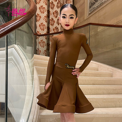 薇妮拉丁舞分体规定服