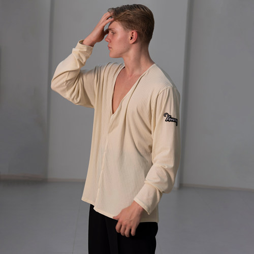 薇妮舞美拉丁舞成人男士练功服