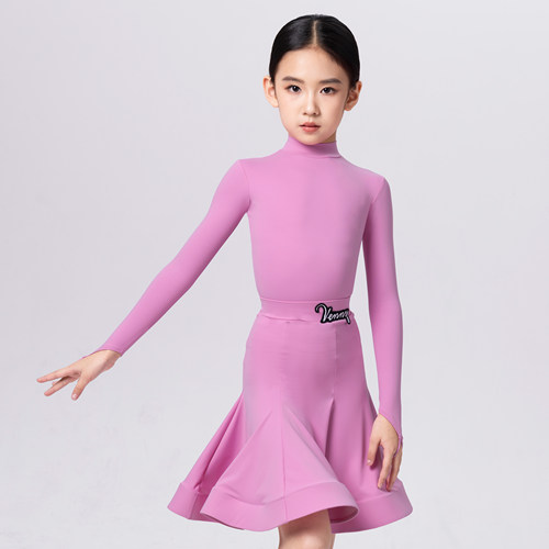 薇妮舞美拉丁舞服女童比赛服国标