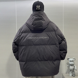 2025新标90白鸭绒短款加厚连帽羽绒服男5502P310，男装羽绒服，钱塘735