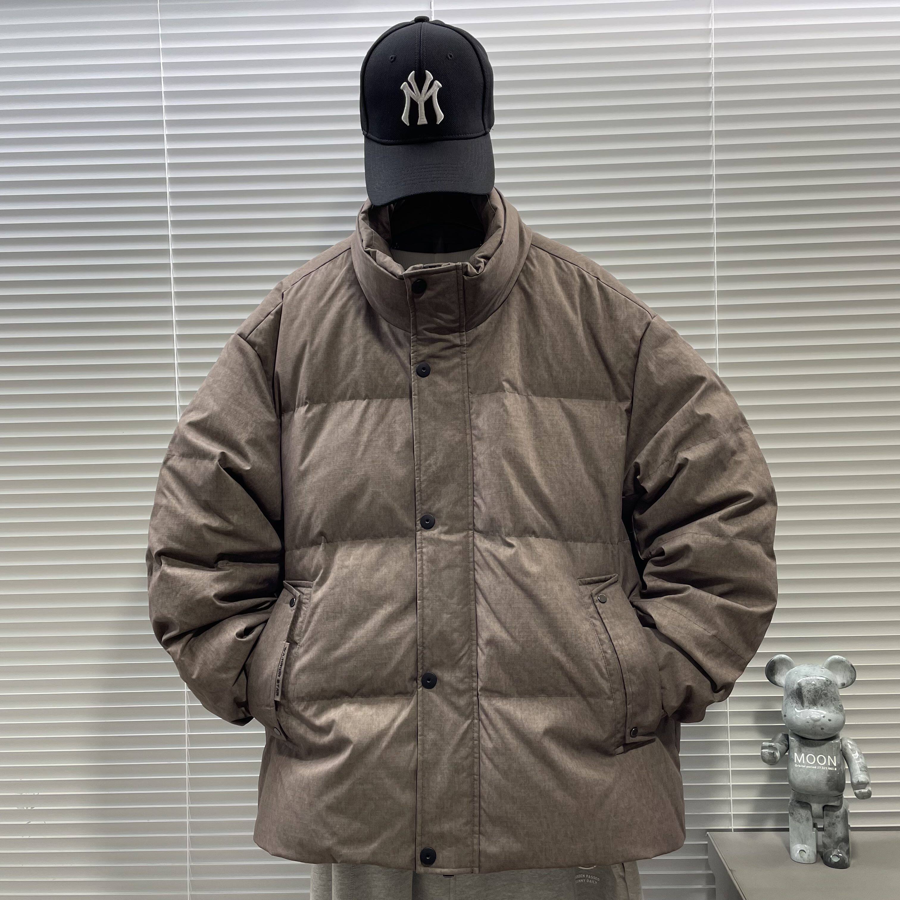 2025新标90白鸭绒短款立领羽绒服男5501P300,男装羽绒服,钱塘735