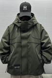 2025新标90白鸭绒户外潮牌短款连帽羽绒服男H908P435699，男装羽绒服，钱塘735