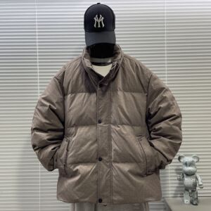 2025新标90白鸭绒短款立领羽绒服男5501P300图片