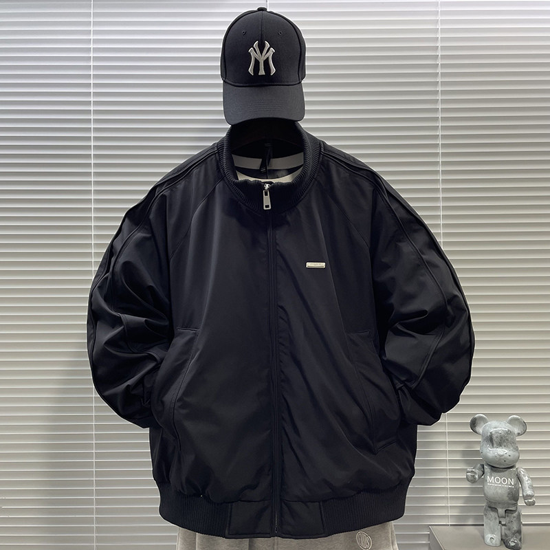 2025新标90白鸭高品质极简风针织立领短款羽绒服男5511P290,男装羽绒服,钱塘735