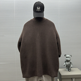 2025新标90白鸭绒假两件针织毛衣短款羽绒服男H905P400599，男装针织衫/毛衣，钱塘735