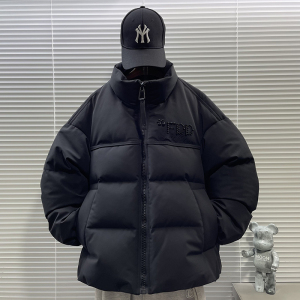 2025新标90白鸭绒潮牌手工缝钻短款羽绒服男H918P465 799，男装羽绒服，钱塘735