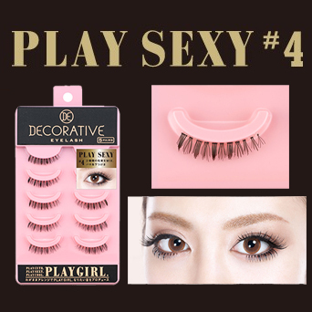 买一送一日本小恶魔鈴木DECORATIVE PLAY SEXY 4# 假睫毛一对出售