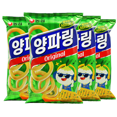 农心韩国进口咸味追剧洋葱圈