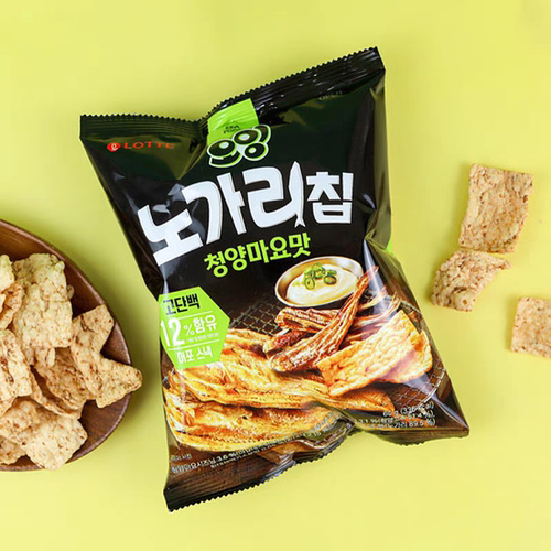 乐天膨化食品韩国脆片