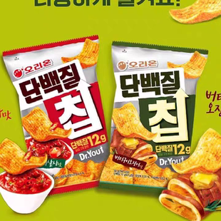 韩国进口零食好丽友黄油烤鱿鱼香辣味蛋白质脆片休闲饱腹零嘴袋装