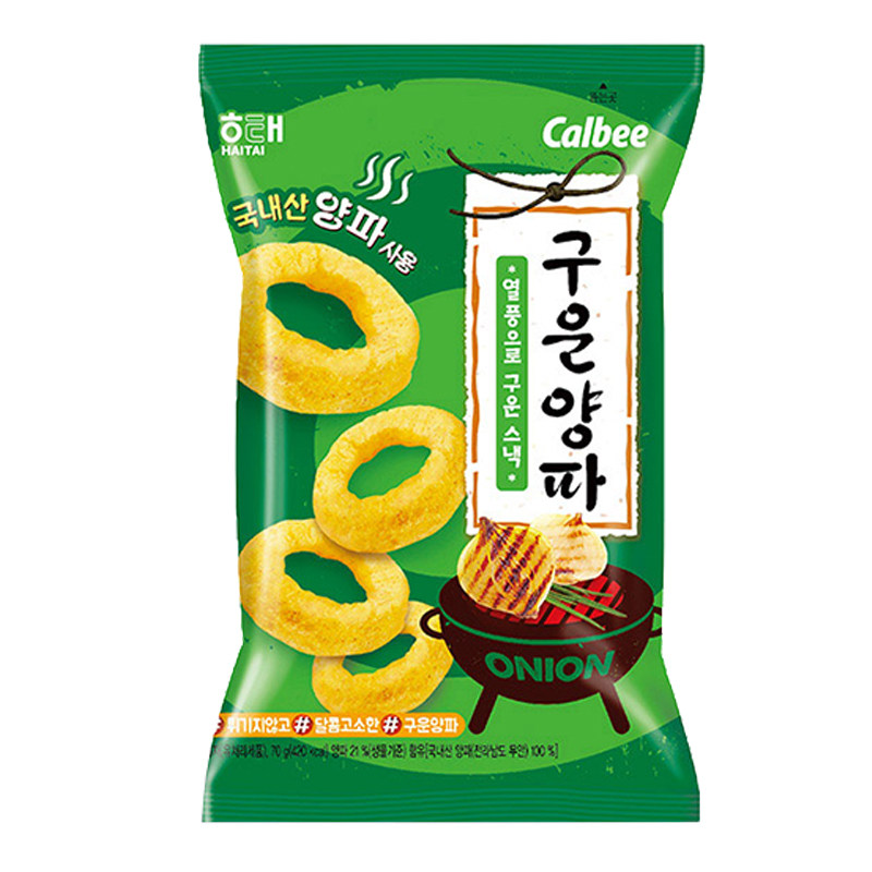 海太韩国风味小吃60g洋葱圈新品
