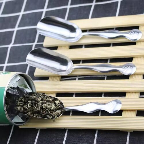 架子创意多用勺陶瓷茶匙茶夹子粉末单只泡茶加厚分量勺咖啡豆过滤