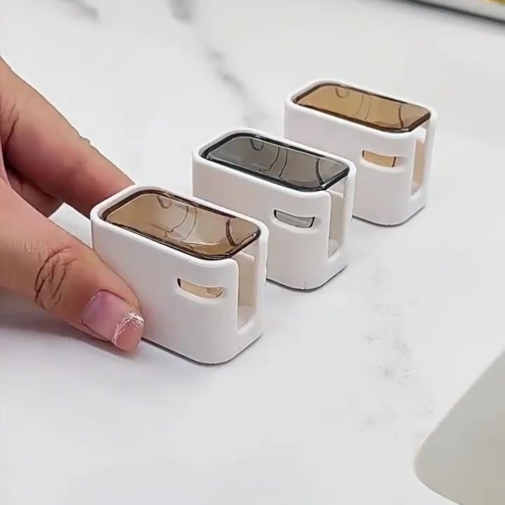 新款防尘电动牙刷架卫生间牙刷置物架壁挂式免打孔牙具收纳挂架