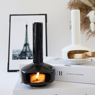 陶瓷长管火炉秘鲁圣木烧盘palosanto托盘便携式燃烧托盘香炉托盘