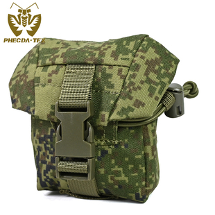 伊万战术530D防泼水尼龙EMR小绿人迷彩苹果包MOLLE战术背心手雷包