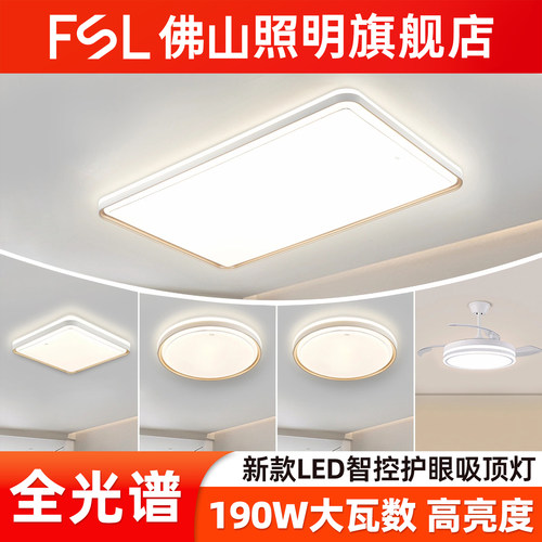 佛山照明简约现代全屋套餐灯具