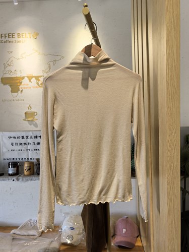金天unni韩国erume高领修身内搭长袖打底衫皮肤衣亲肤舒适好搭配