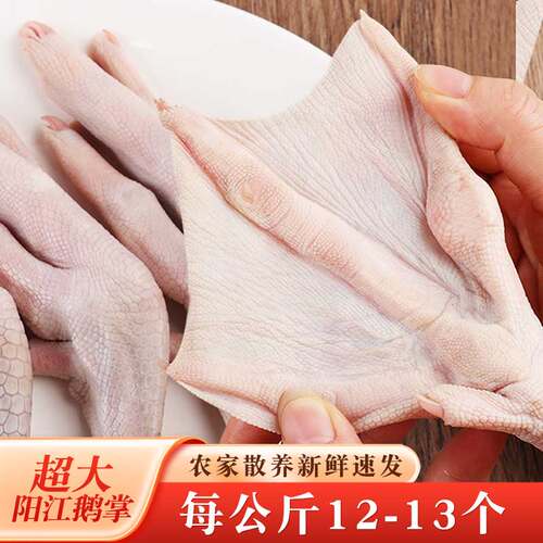 鹅掌特大12~13个/公斤肉厚