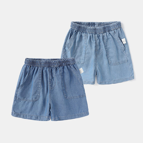 婴儿衣服牛仔短裤1-3岁夏装男童