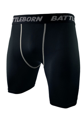 训练紧身短裤篮球短裤5分裤男田径健身足球紧身运动裤pro篮球裤